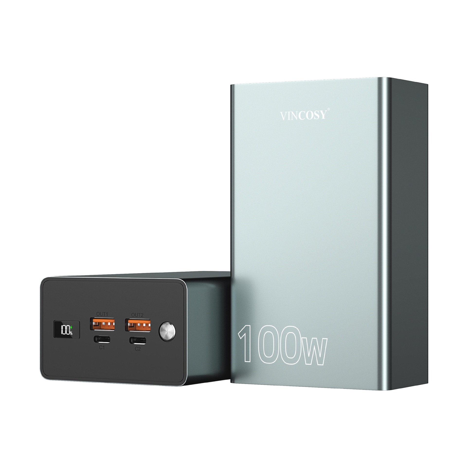 100W năng lượng di động chạy nhanh, 40 ngàn mg điện năng cao.