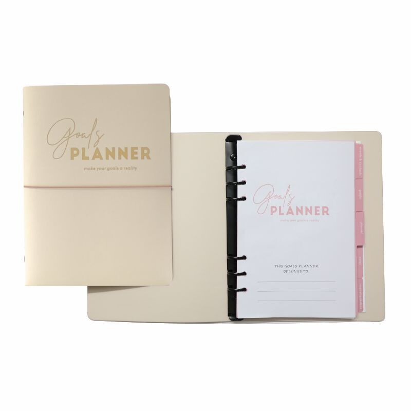 Cross-border customization of the 2025 calendar book Planner notebook in English.