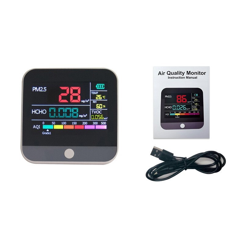 High-precision haze dust and formaldehyde detector, English version of PM2.5 USB interface