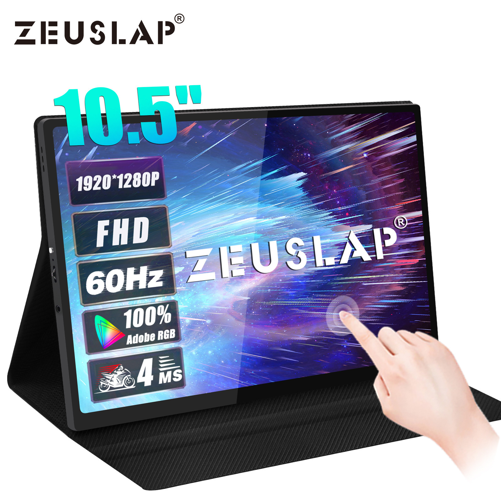 ZEUSLAP Zeus 10.5 " Z10T super thin computer displays screen type-c line-one portable PS4 screen