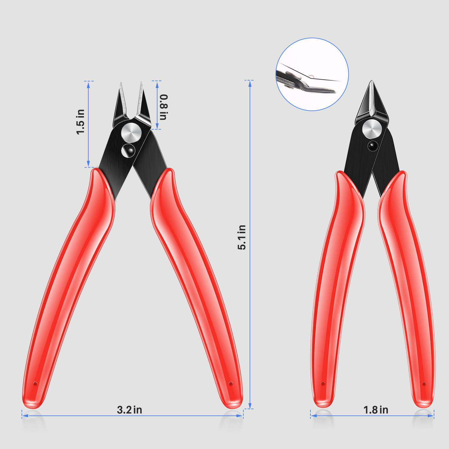 Cross-border new 170-inch electroclare 5-inch industrial-grade water-plier model clippings and slashing.