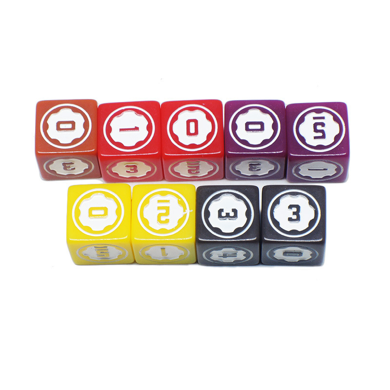 Wholesale of a wide range of rectangular, straight European-American environmental pressure dice that can be used in intellectual props.