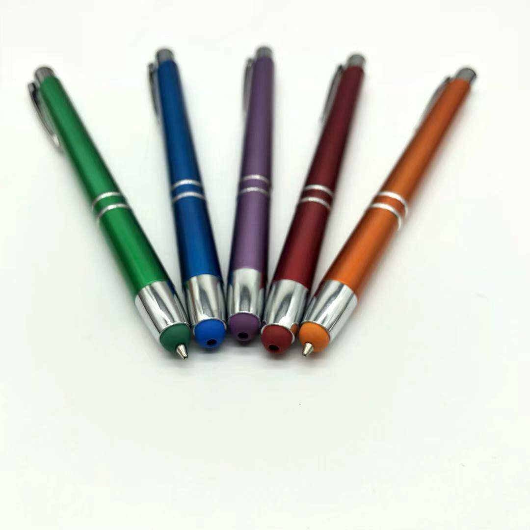 Creative pen, electric pen, touch pen, plastic pen, simple press, computer tablet touch screen.