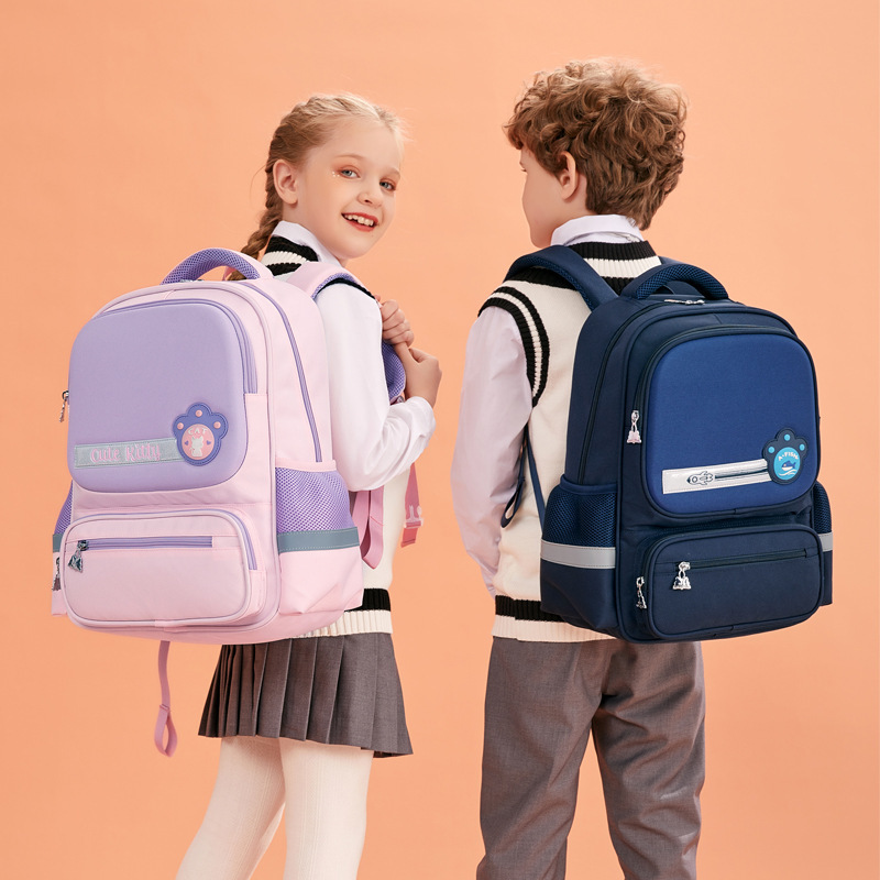 Children ' s school bags for high-capacity primary school students, male and female, 12, 3 and 6 grades, ultra-negative dyslexic-protective double shoulder packs