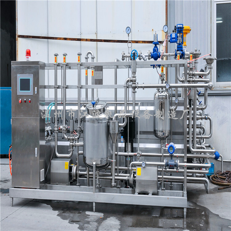 Milk-pasticide machine, ultra-high-temperature bacterizer, UHT tube-cubicide device.