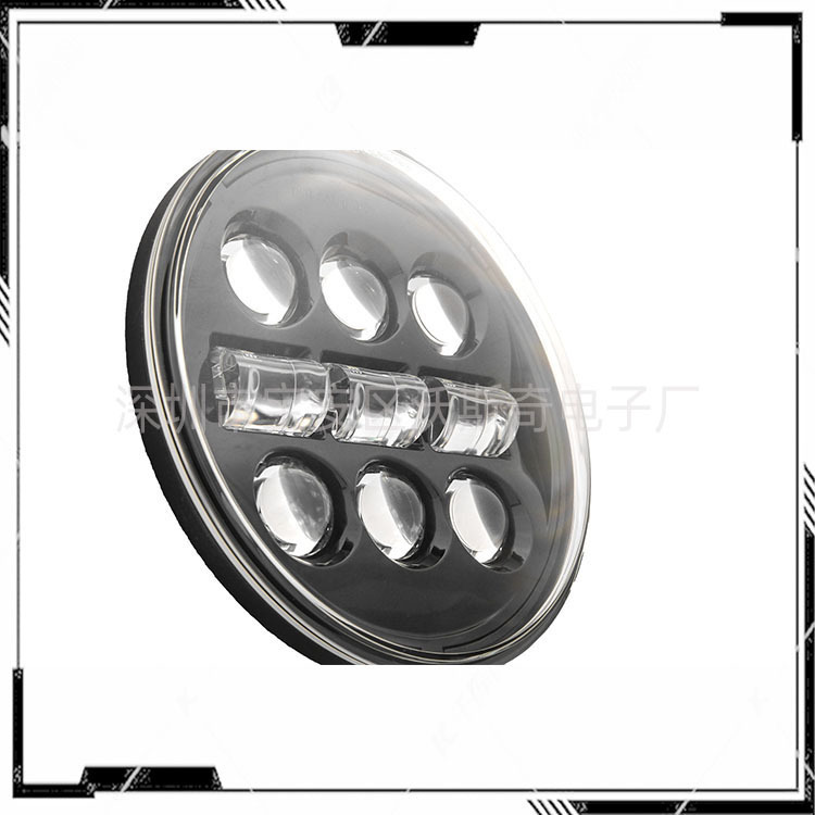 The current wholesale application of the Harley motorbike 883 1200 for front-lamps is 5.75 inches of light.