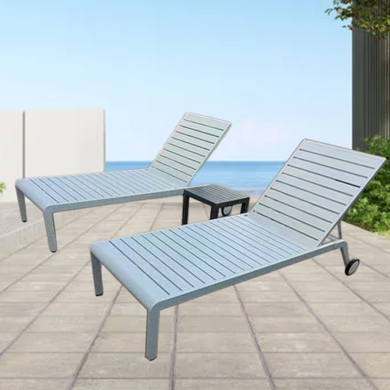 Out-of-the-air balcony seat set to regulate the wheel-delaying chair garden pool, all-aluminium outdoor bed.