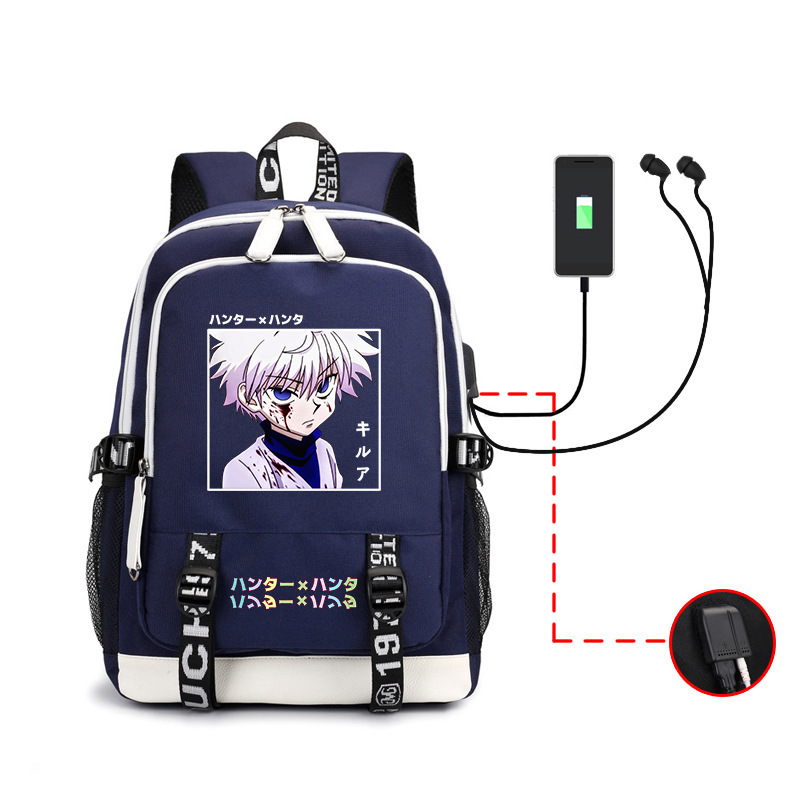 A large USB multi-capacity business backpack for men around a full-time hunter in the Amazon tide.
