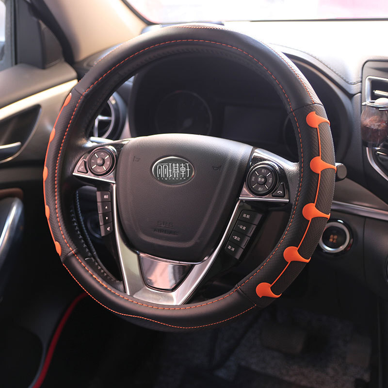 Cross-border car steering wheel with a sweat truck and a four-season general steering wheel protection kit.