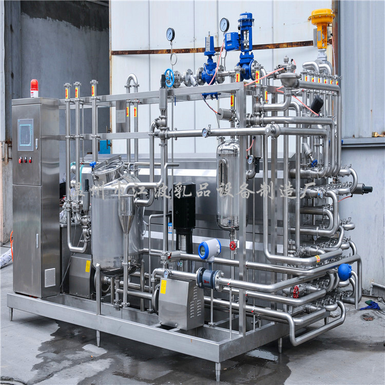 Milk-pasticide machine, ultra-high-temperature bacterizer, UHT tube-cubicide device.