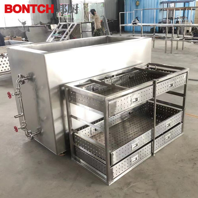 Toàn bộ khung nồi hơi nóng tự động nâng lên và làm nóng hơi nước và nồi hơi, v.v...