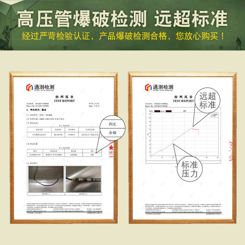 无气喷涂机高压管软管子乳胶漆喷涂管尼龙纤维管高压喷漆机配件