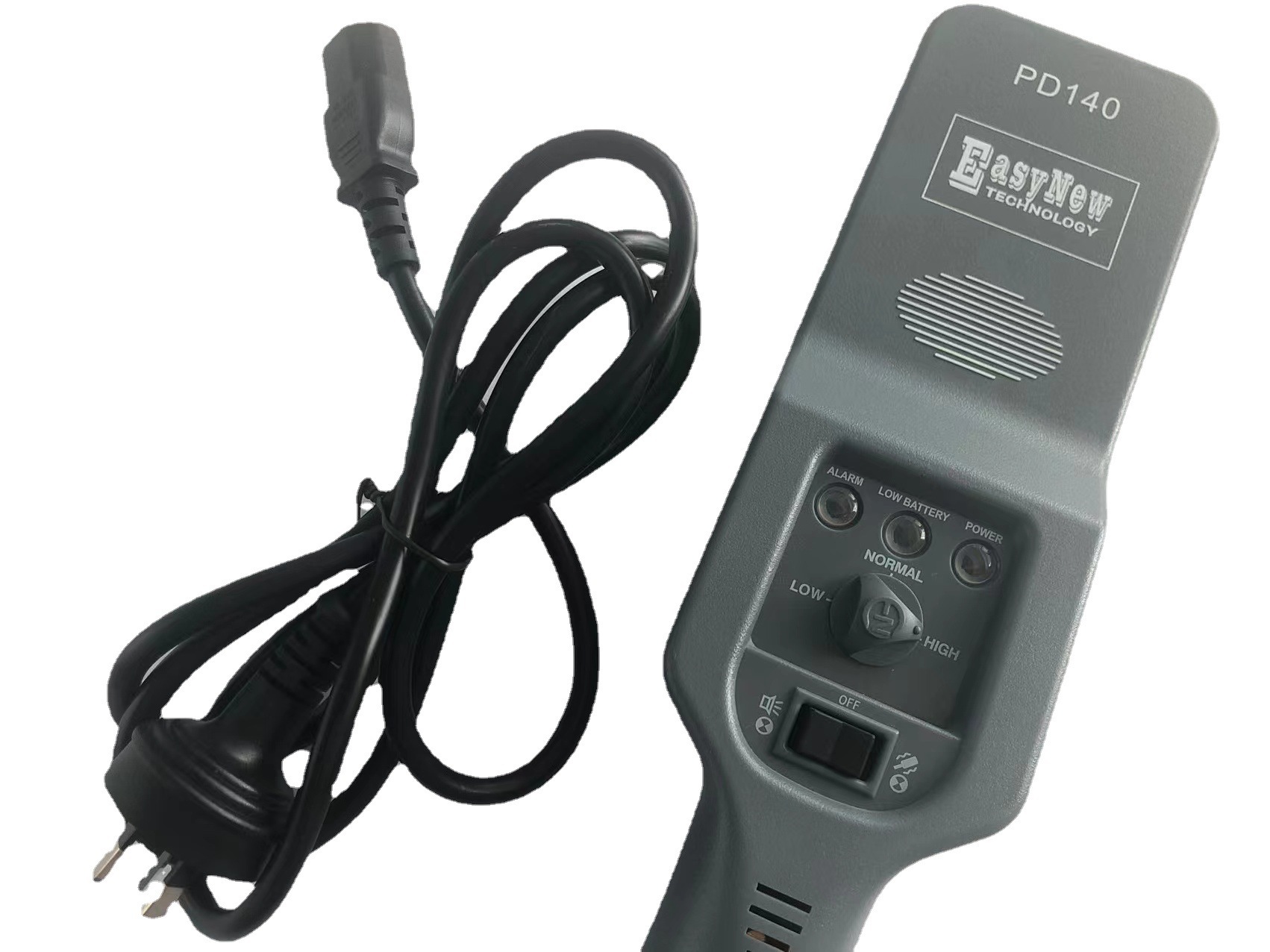 PD 140 with a metal detector, a high-sensitivity lighter detector.