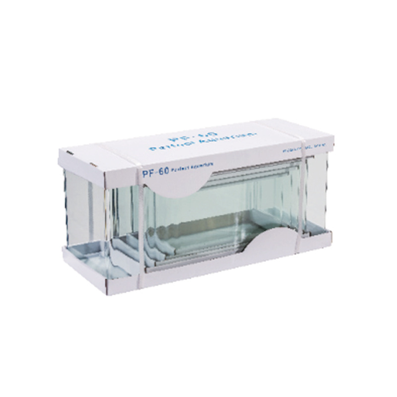 Super white fish tank, small gold fish tank, a hot-twirling glass-cylinder living room.