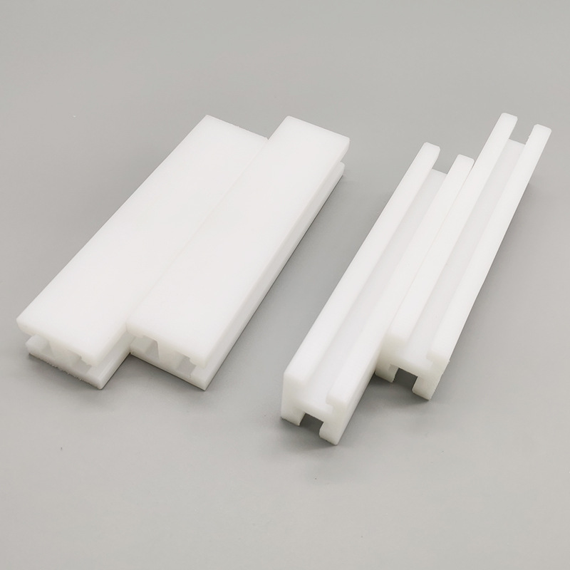 The manufacturer's wholesale pepnilon-packing conveys a white high-molecular PE-track slot for grinding plastic track