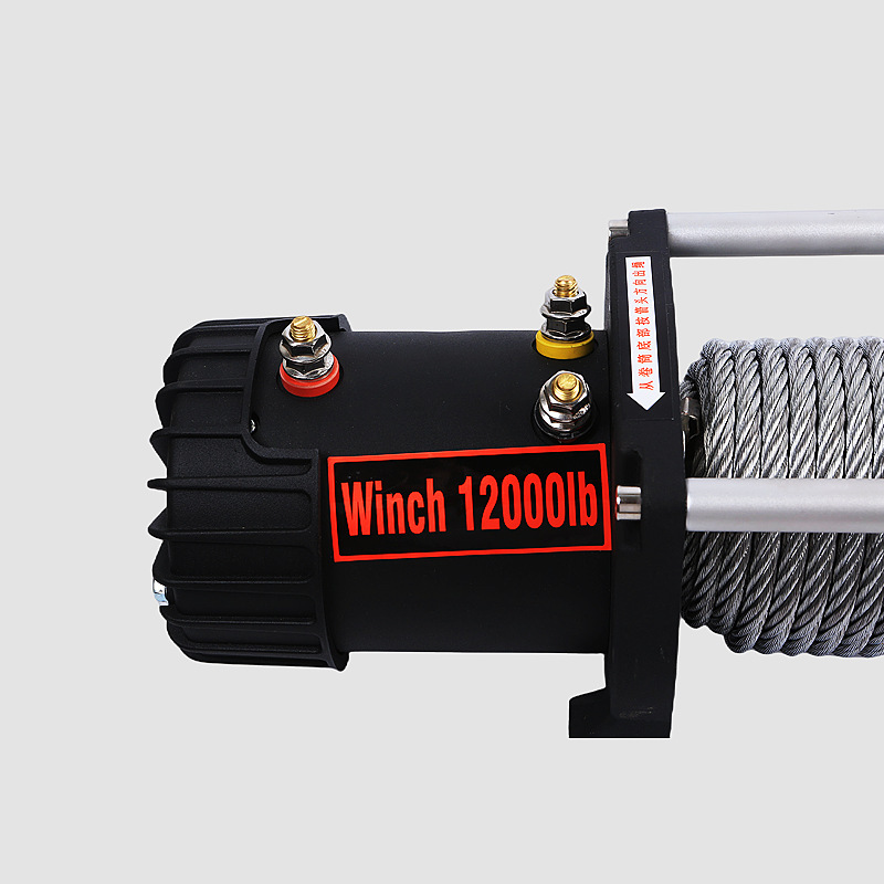 12,000 lbs of electric winch 12V24V vehicle recovery recovery tortilla rescue vehicle