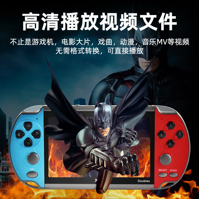 Customize the new screen for foreign trade, 4.3 inches x 19 children's hands to support the 8G memory PSP