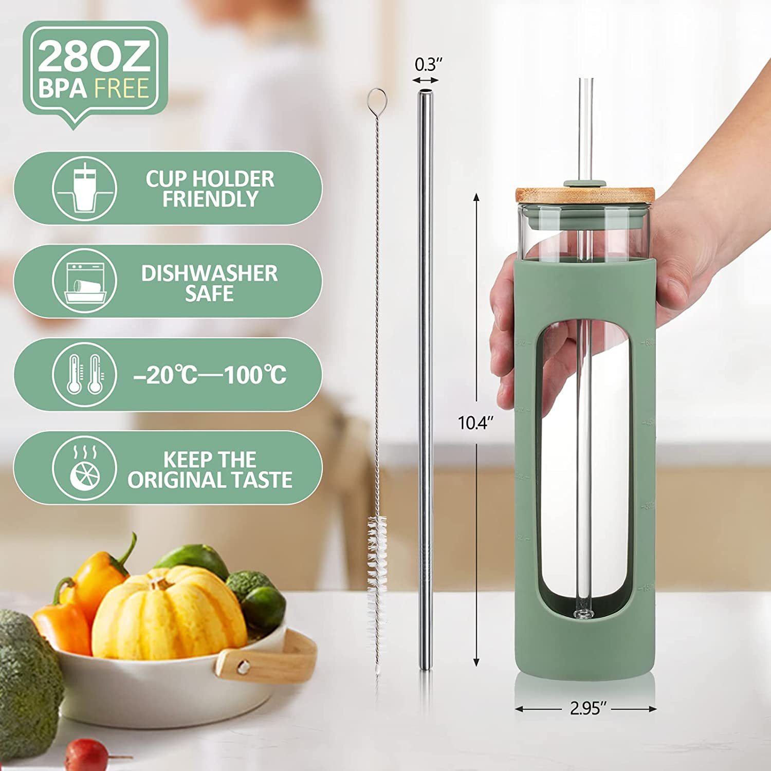Cross-border heat-smuggle silica glass with silicone-protected belt timescaled new glass.