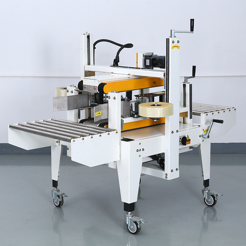 All-auto-packed production line factory for the side-container electrician, express tape sealer equipment