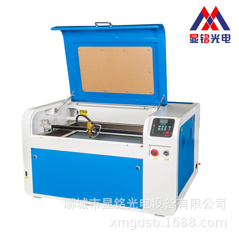 4060 small laser engraving machine, Acre, double-coloured wood plate plastic coating cutter