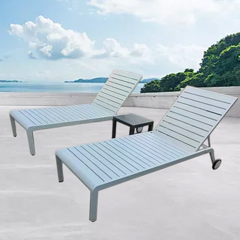 Out-of-the-air balcony seat set to regulate the wheel-delaying chair garden pool, all-aluminium outdoor bed.