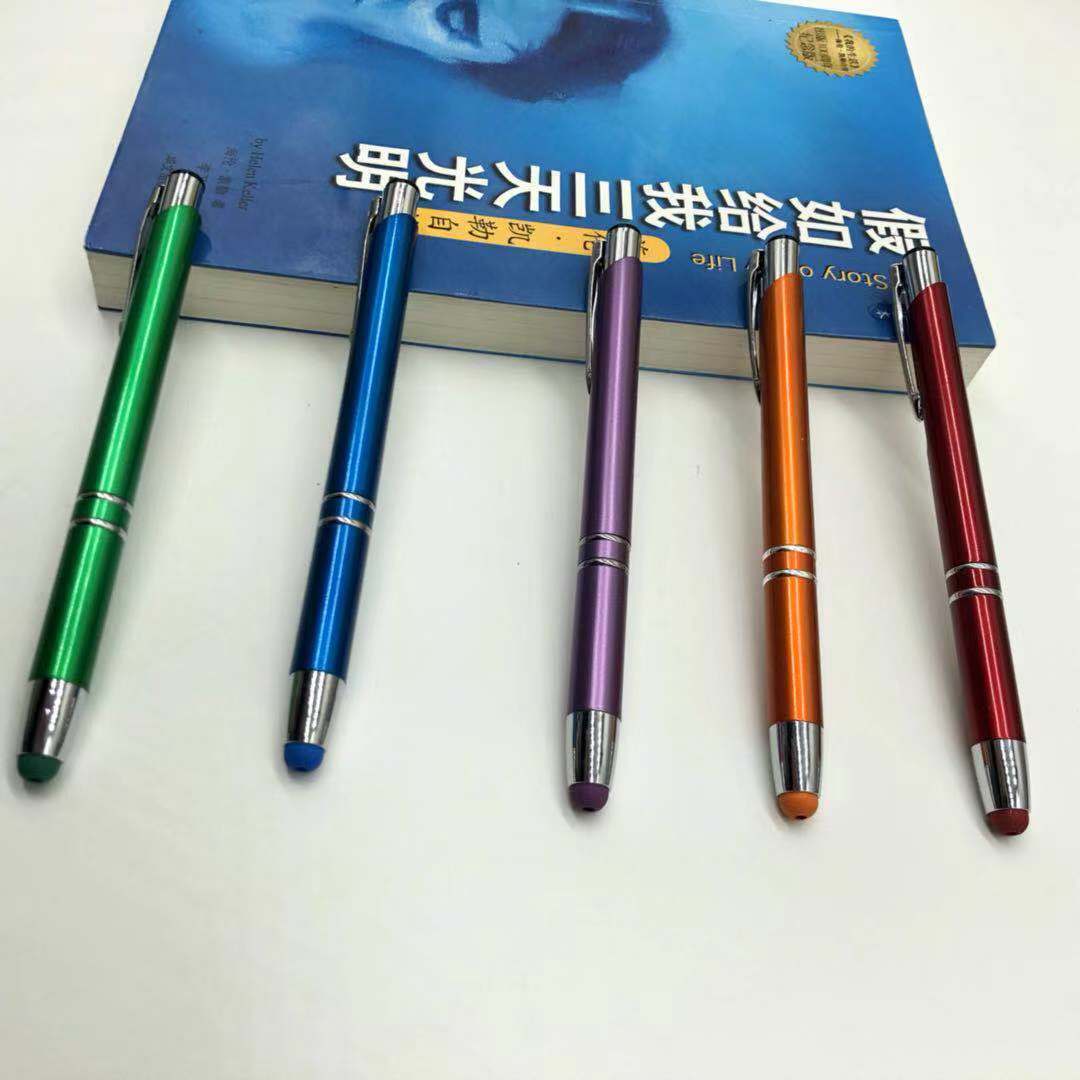 Creative pen, electric pen, touch pen, plastic pen, simple press, computer tablet touch screen.