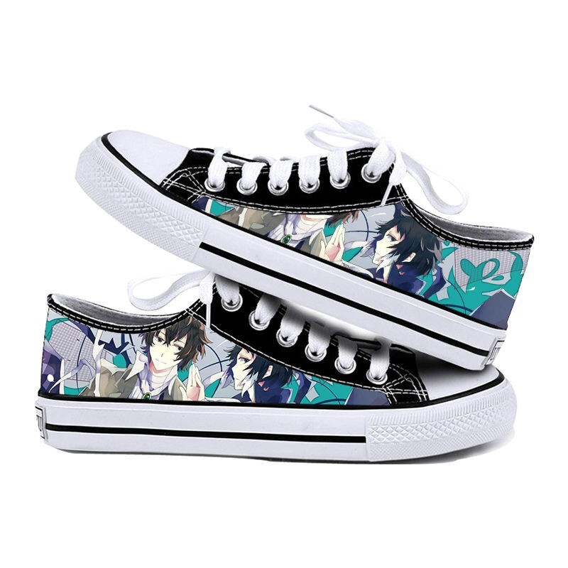 Wenghui 3D digital plaque-printing binary pattern student shoe twilight ins flat-bed shoes