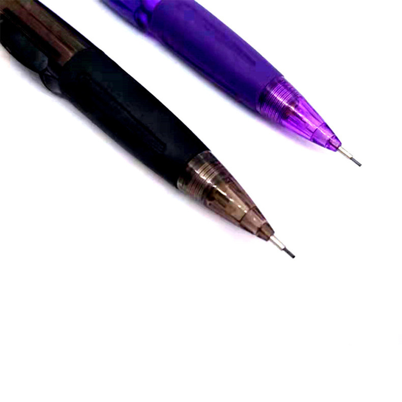 Direct sale, automatic pencil, side pen 0.5/0.7 mm printable logo