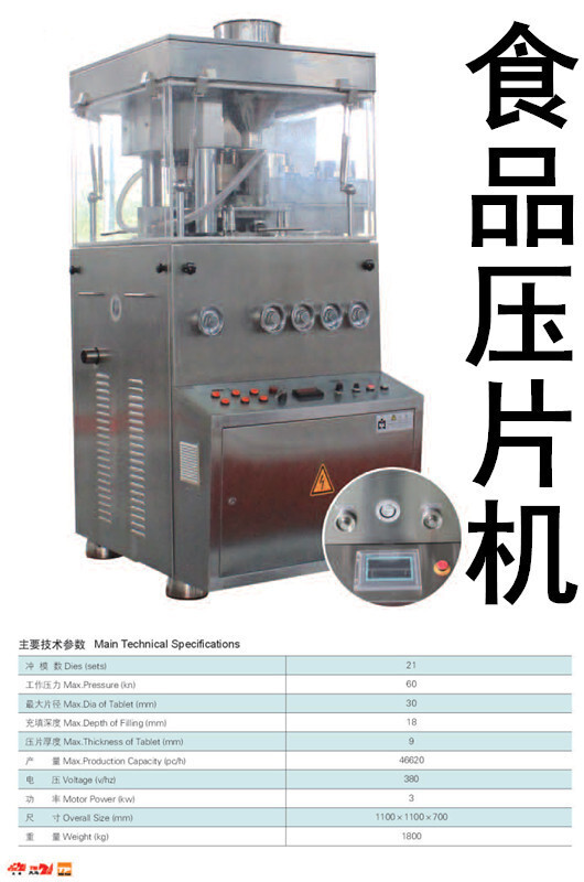 ZP 320-Di-sery การหมุนความดัน, แรงดันอาหาร