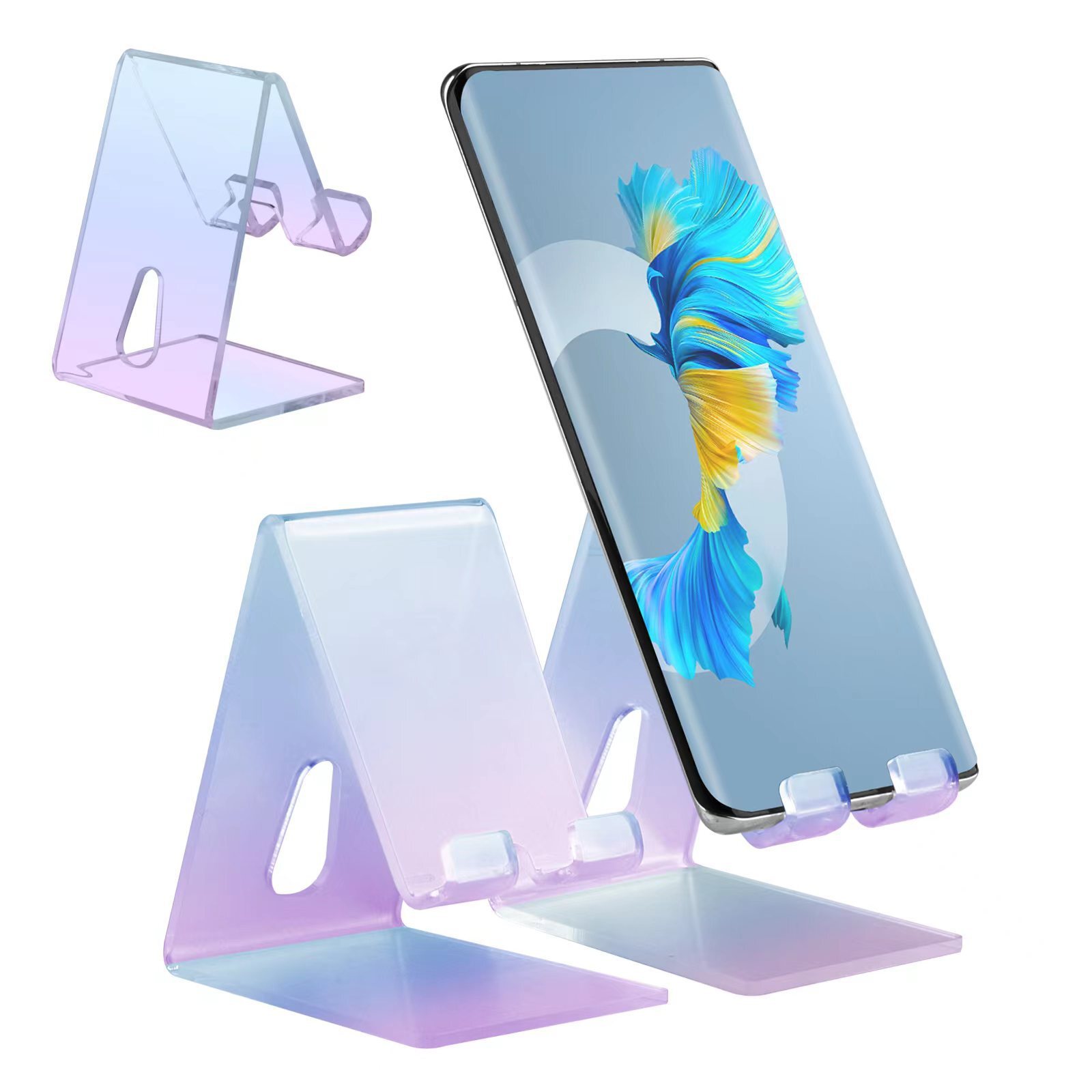 Customize the Amazon's cross-border desktop showstand phone to display the Acryshow cell phone stand