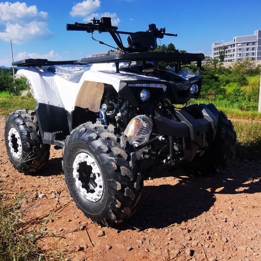 New Warlord Beach, 125 CC Land Cruiser, ATV all-terrain motorcycle, back on the 4-wheeled Mountain ground vehicle.