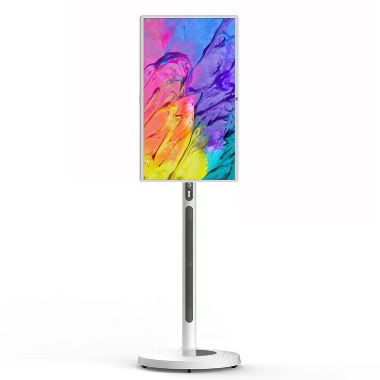 32-inch wall-mounted billboard hull-homber screen monitor stand-up live mobile device