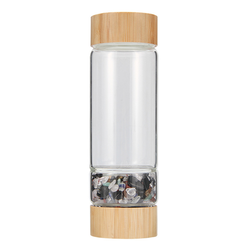 Foreign trade exports to build a natural crystal glass of energy glass