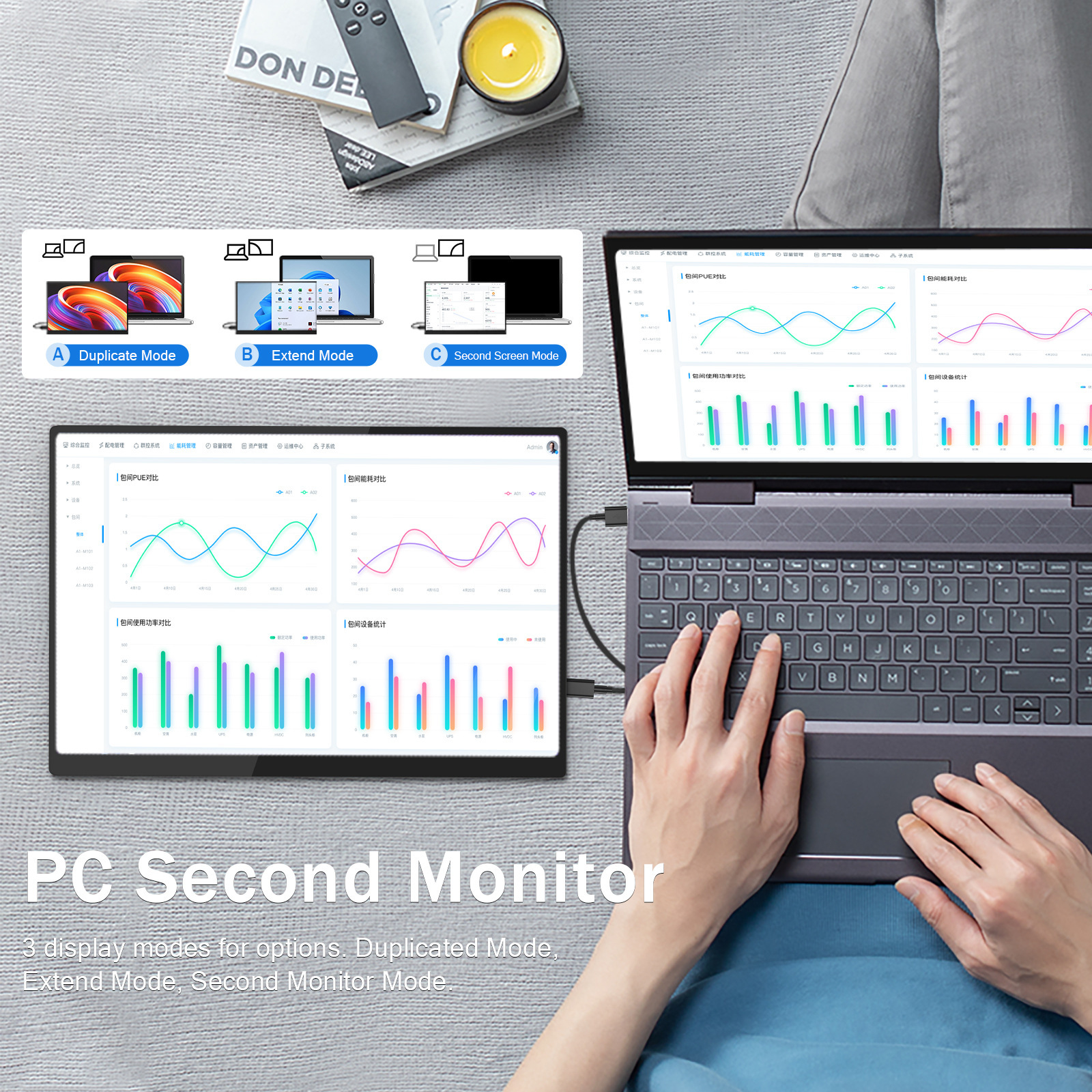 ZEUSLAP Zeus 10.5 " Z10T super thin computer displays screen type-c line-one portable PS4 screen