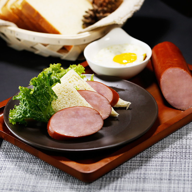 แฮมเนื้อแห้ง และคู่กินไส้กรอก