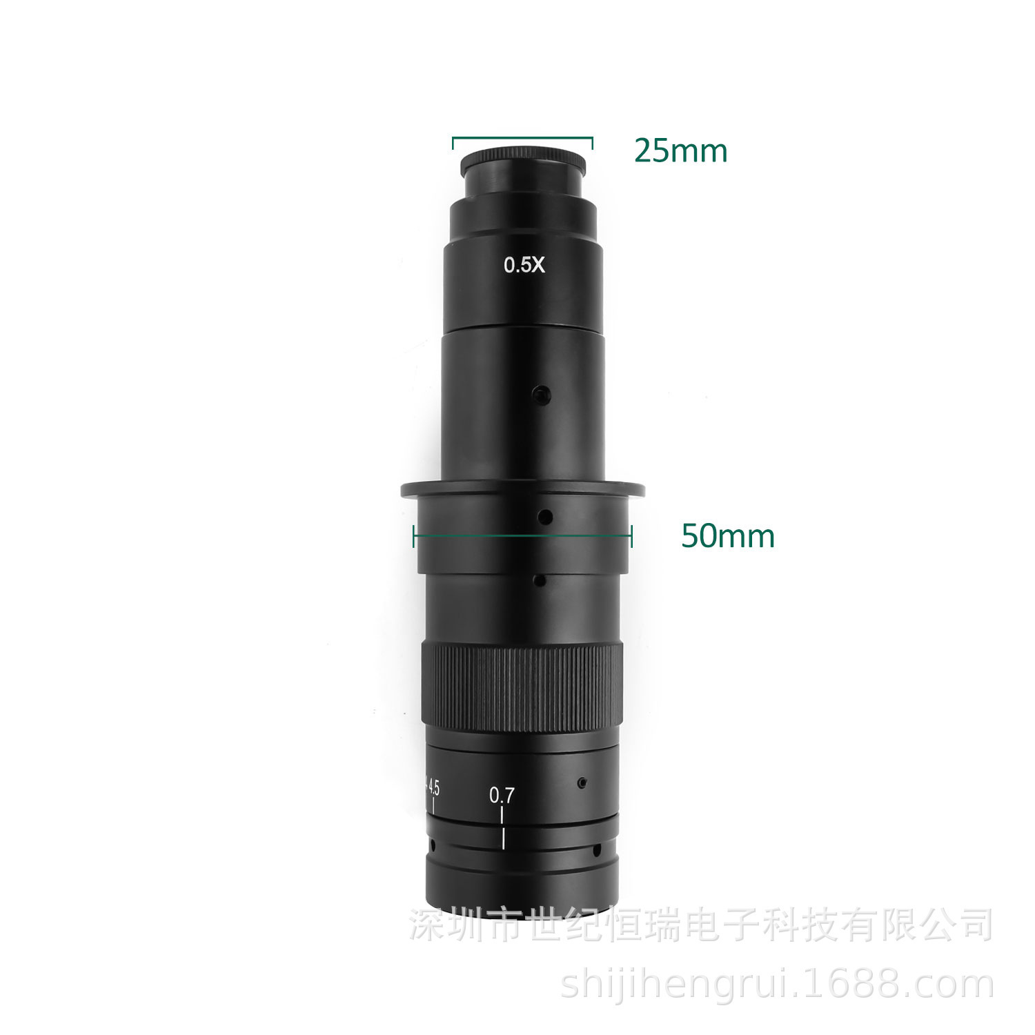 180-fold high-level electronic CCD industrial microscope camera multi-focus lens high-resolution imaging