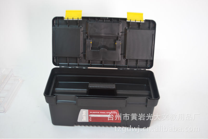 Professional development of handheld double-layer plastic toolbox BX-813