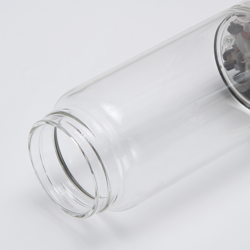 Foreign trade exports to build a natural crystal glass of energy glass