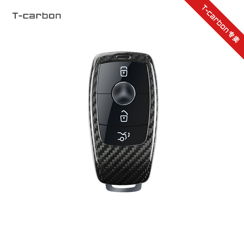 T-carbon applies a Mercedes-CSE-class CLA-inserted smart start key kit