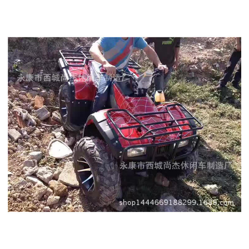 250 CC 4x4 땅 함, 모든 지형 산, ATV 12 인치 4 휠러.