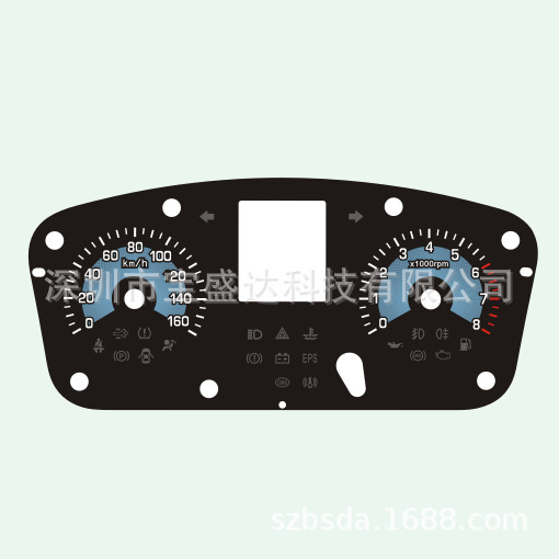 Nhà máy Shenzhen đã sản xuất xe hơi trong 30 năm, sử dụng một đồng hồ xe hơi thương mại trên một chiếc xe tải động cơ nông nghiệp.