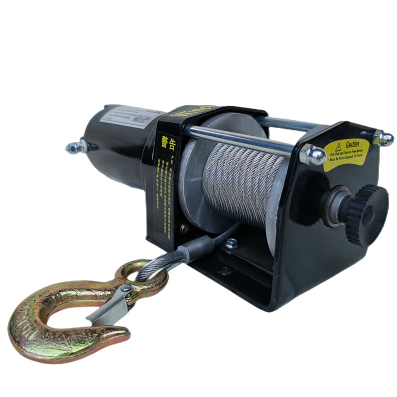 3000 pounds of car electric winch, Jeep Rover Jeep, waterproof trailer winch