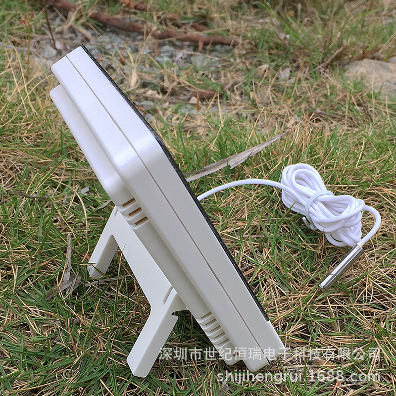 跨境室内外温湿度计大屏高精度HTC-2数显温湿度计表便携式温度计