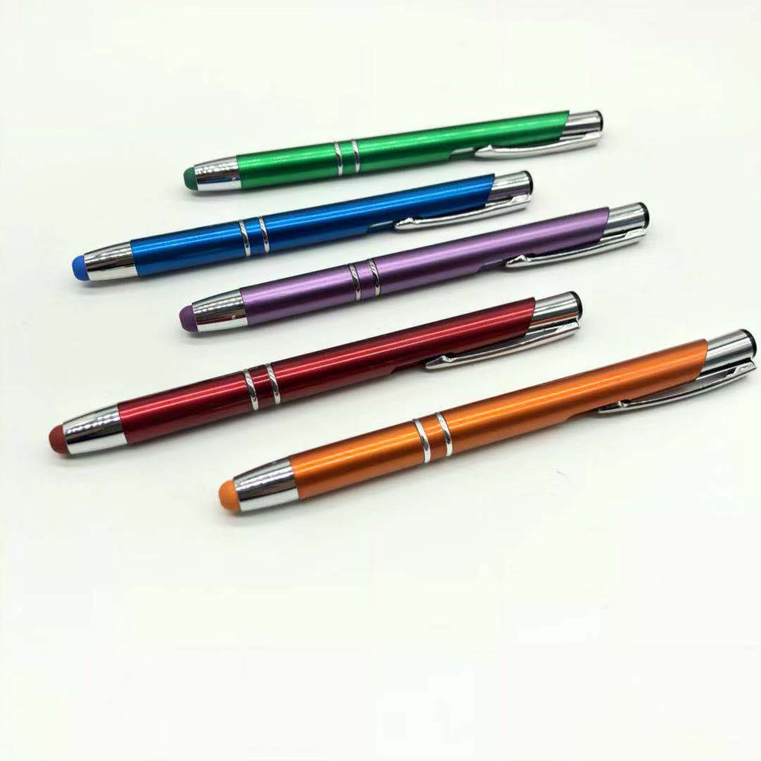 Creative pen, electric pen, touch pen, plastic pen, simple press, computer tablet touch screen.