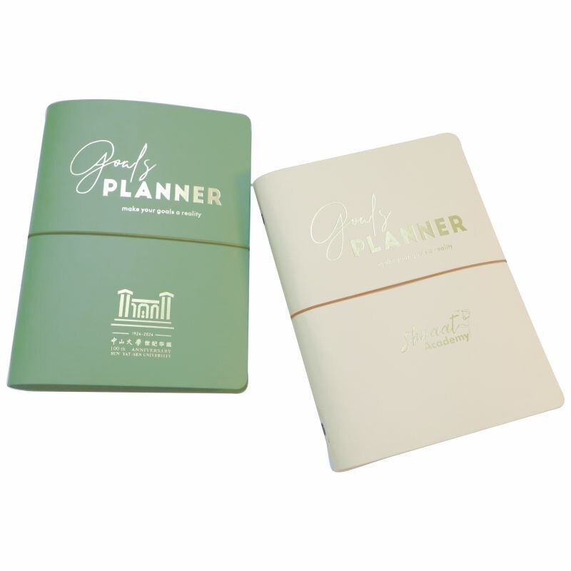 Cross-border customization of the 2025 calendar book Planner notebook in English.