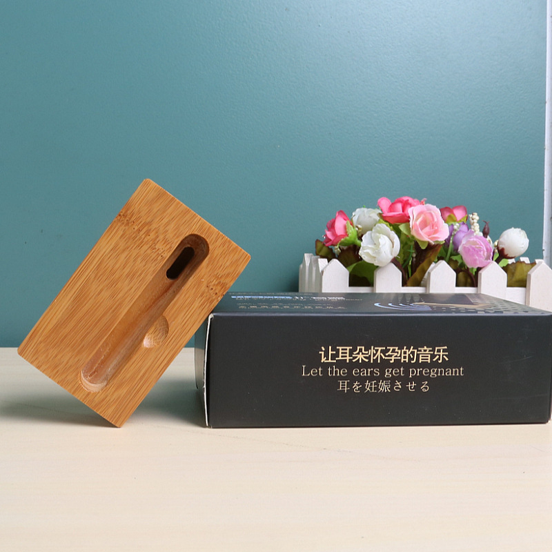 Wood cell phone amplifiers, physical amplifiers, loafers, desktop speaker base, tremors.