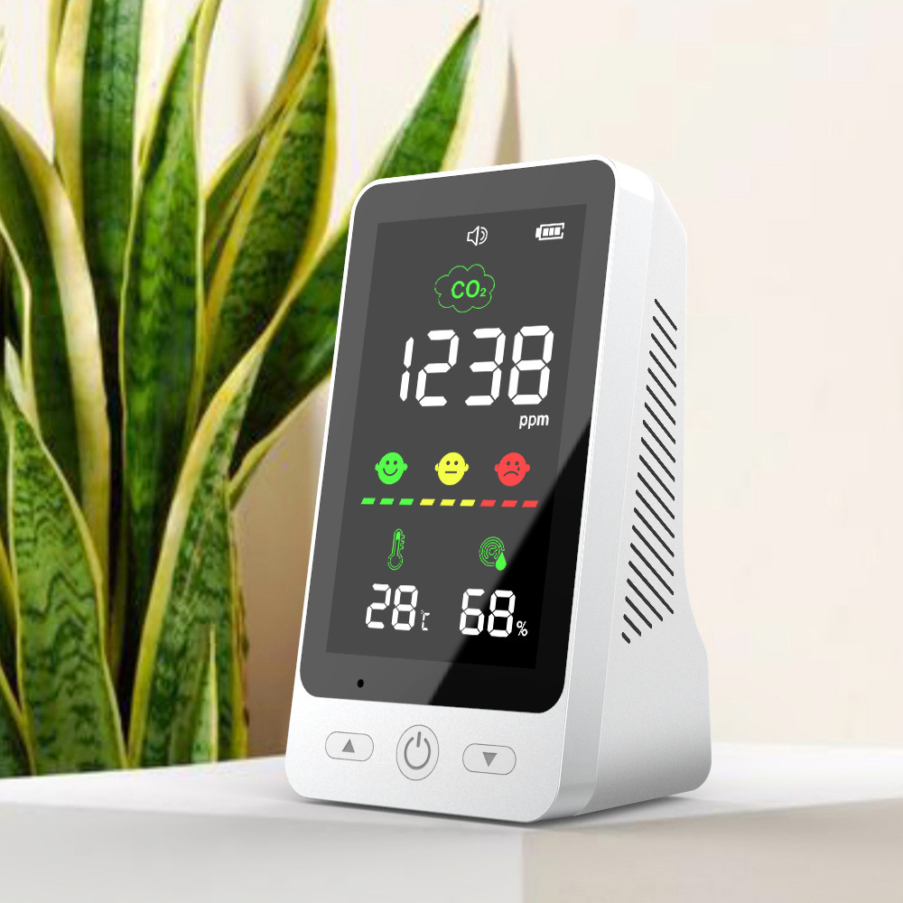 Carbon dioxide detector CO2 meter desktop Air quality detector