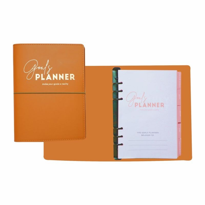 Cross-border customization of the 2025 calendar book Planner notebook in English.