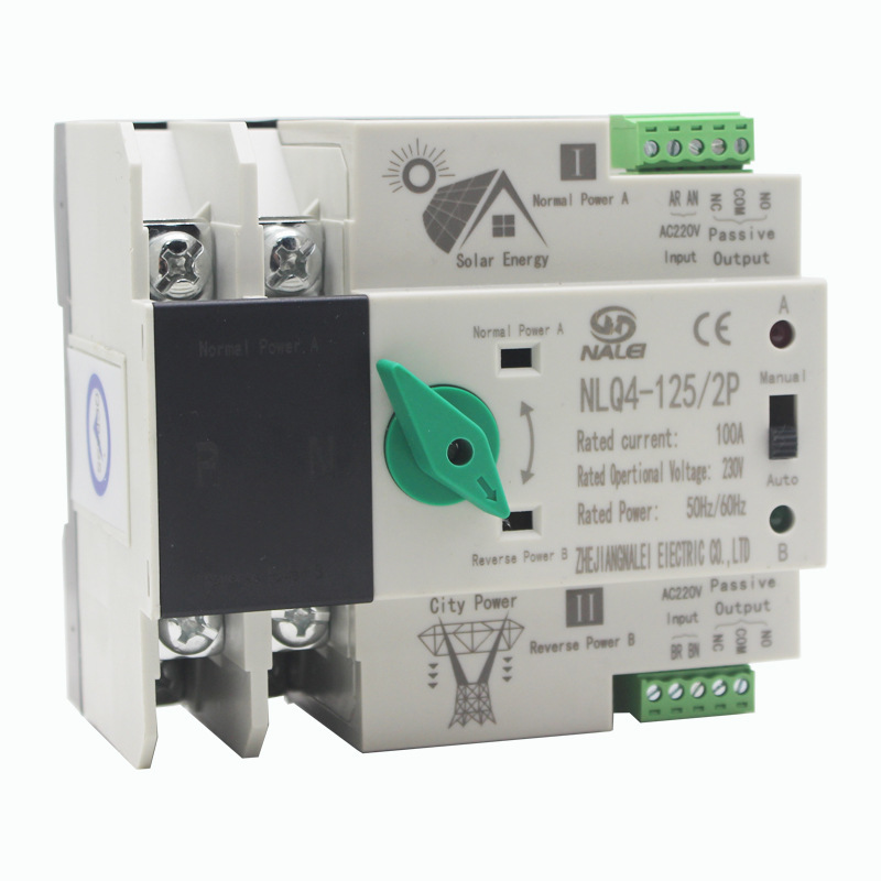 Photovolt 110V/220V milliseconds to switch the constant double power switch NLQ4-125