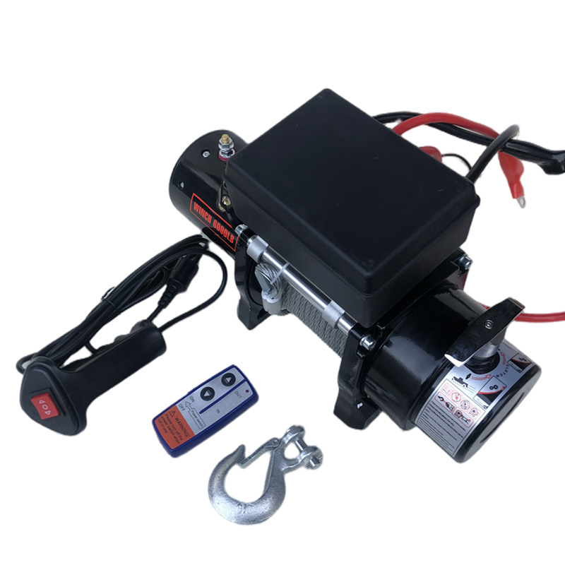 Plant custom-made electric winch fast-wire control of waterproofing on-board RV rescue cranes